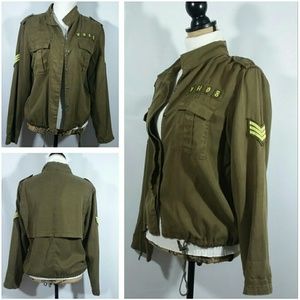 Velvet Heart Olive Green JACKET